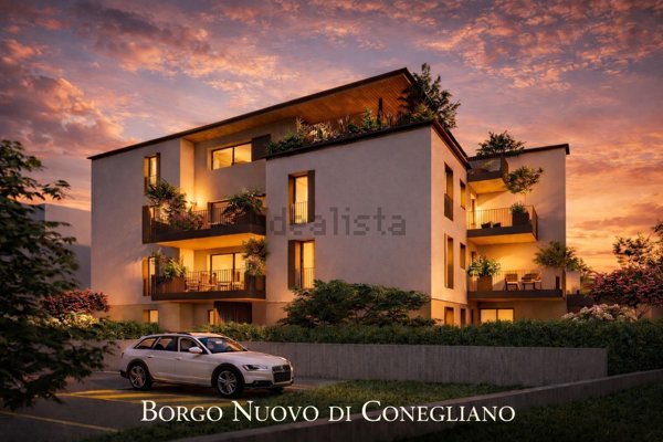 appartamento in vendita a Conegliano in zona Parè