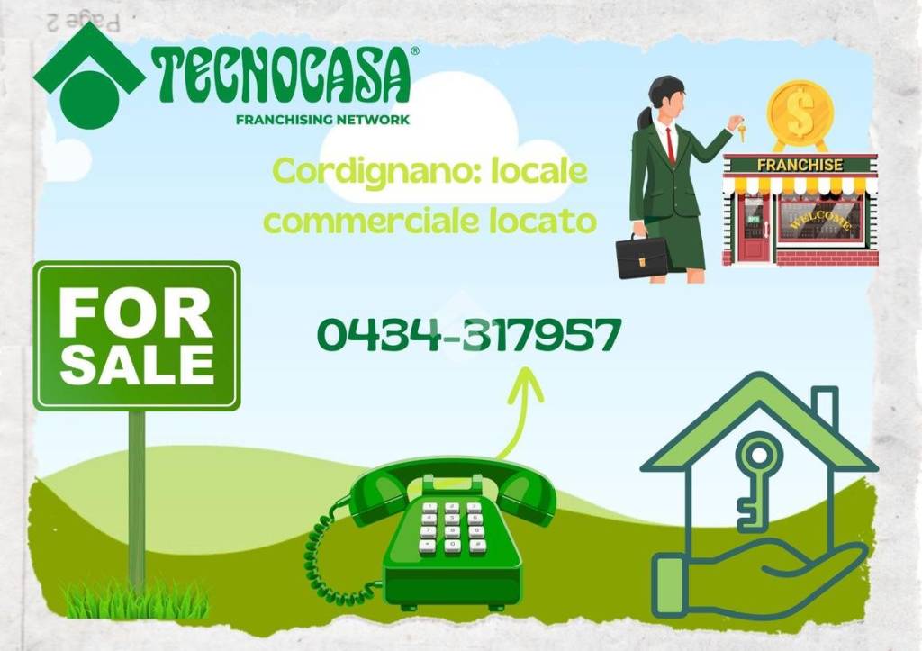negozio in vendita a Cordignano