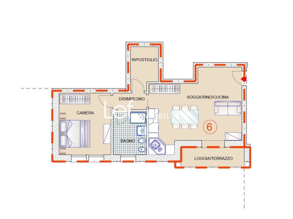 appartamento in vendita a Cordignano in zona Pinidello