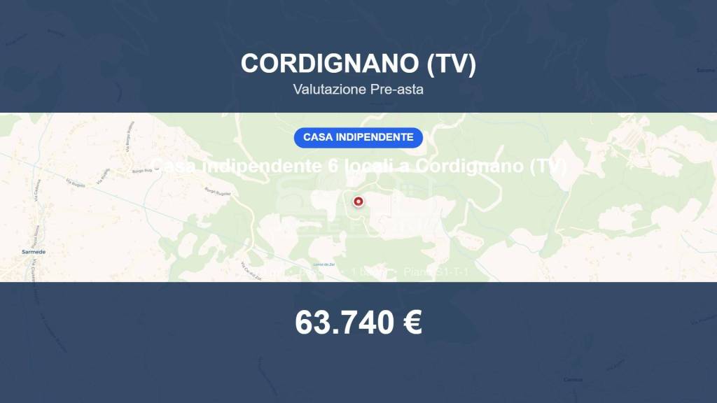 esavano in vendita a Cordignano