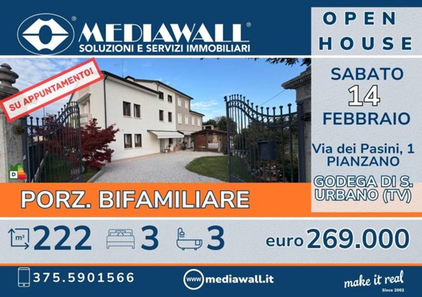 casa indipendente in vendita a Godega di Sant'Urbano in zona Pianzano