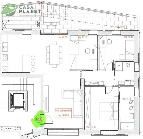 appartamento in vendita a Mogliano Veneto