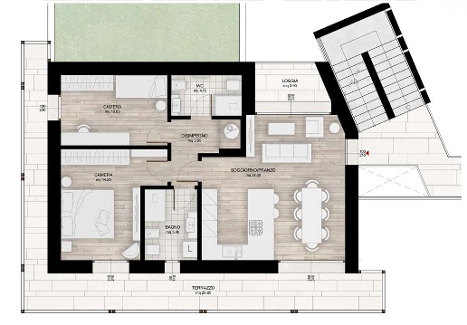 appartamento in vendita a Monastier di Treviso