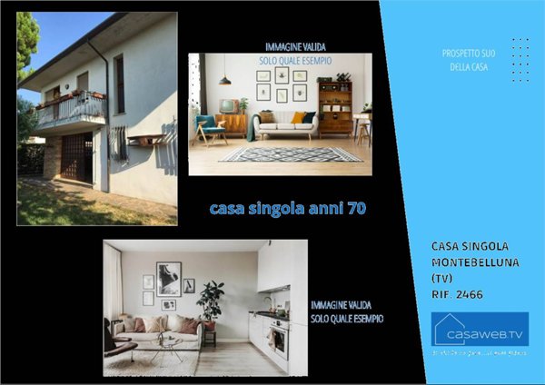 casa indipendente in vendita a Montebelluna