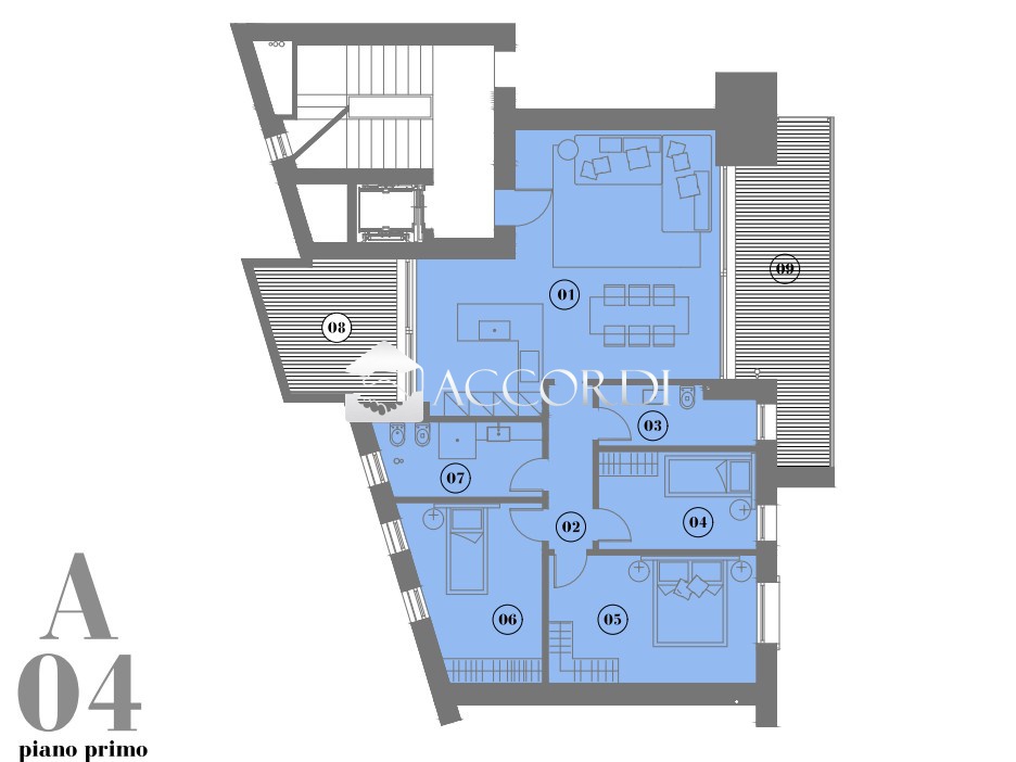 appartamento in vendita a Montebelluna