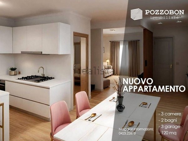 appartamento in vendita a Montebelluna in zona Biadene
