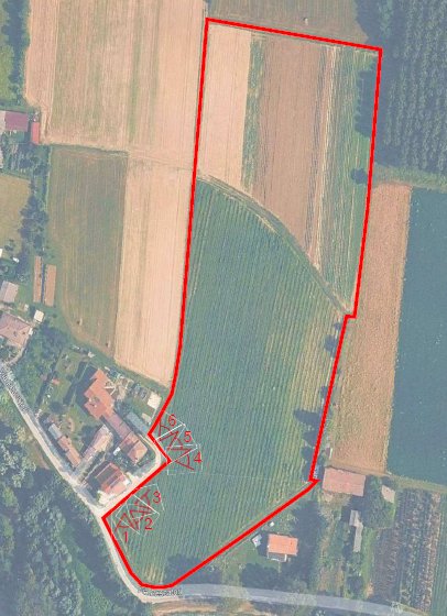 terreno in vendita a Morgano in zona Badoere