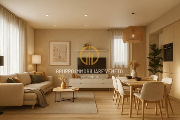appartamento in vendita a Nervesa della Battaglia in zona Bavaria