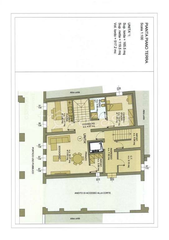 appartamento in vendita ad Oderzo