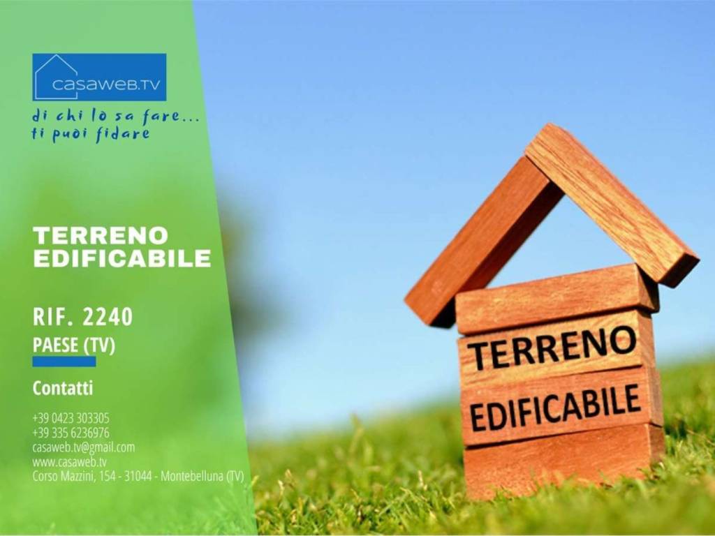 terreno in vendita a Paese in zona Padernello