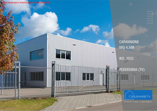 capannone in vendita a Pederobba