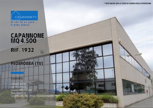 capannone in vendita a Pederobba