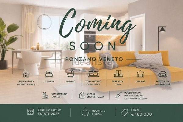 appartamento in vendita a Ponzano Veneto
