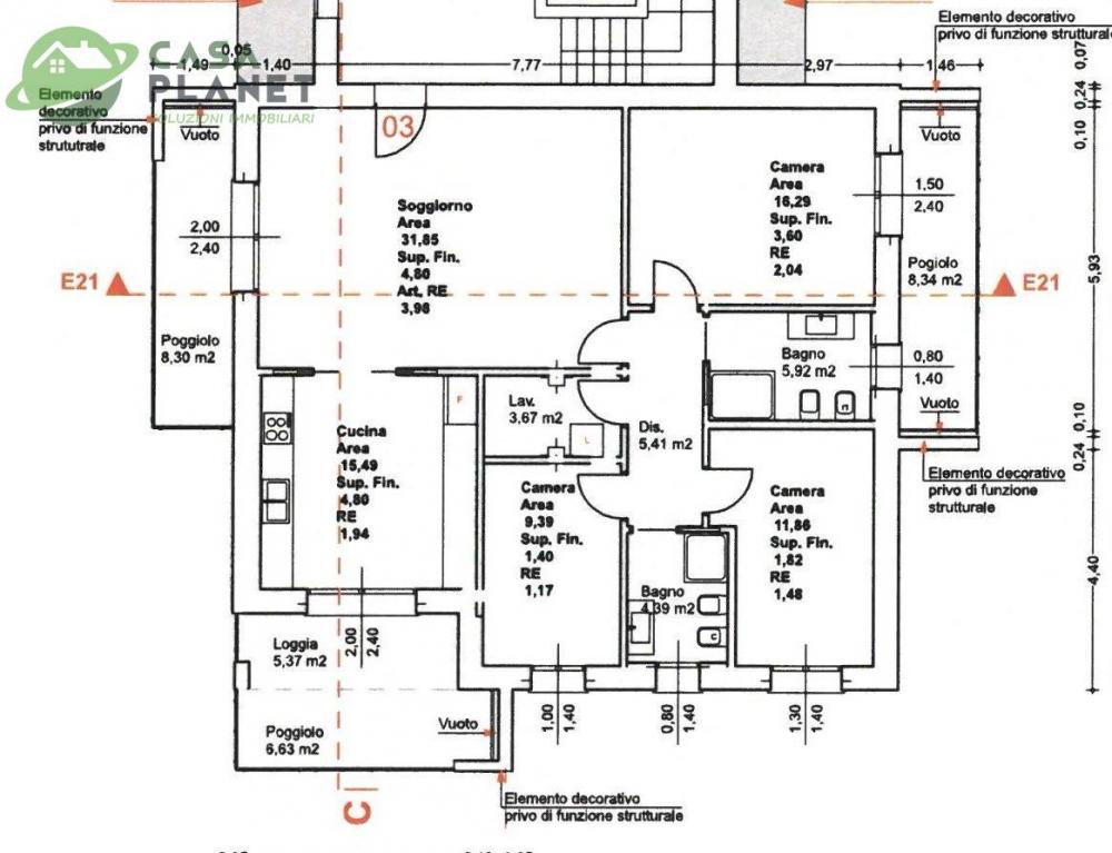 appartamento in vendita a Preganziol