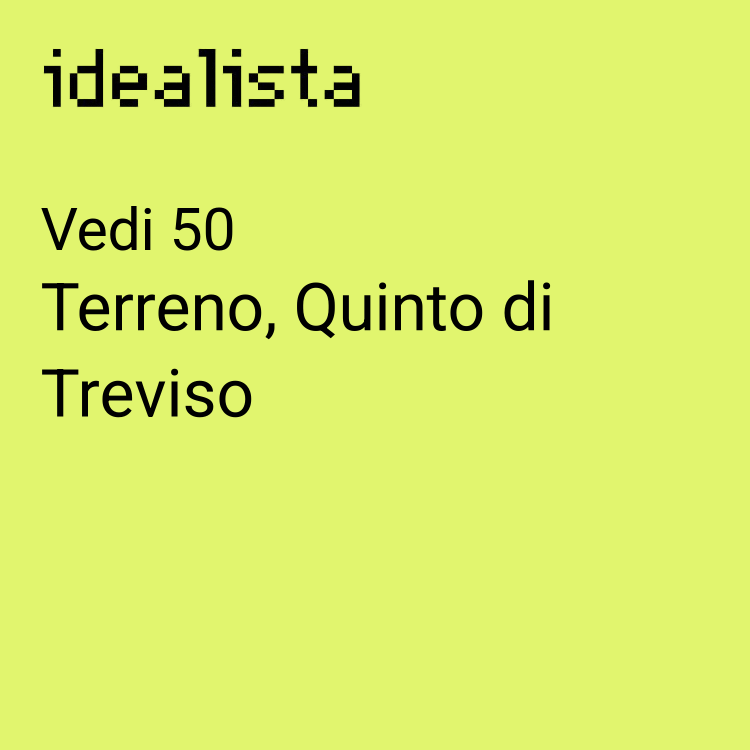 terreno edificabile in vendita a Quinto di Treviso in zona Santa Cristina