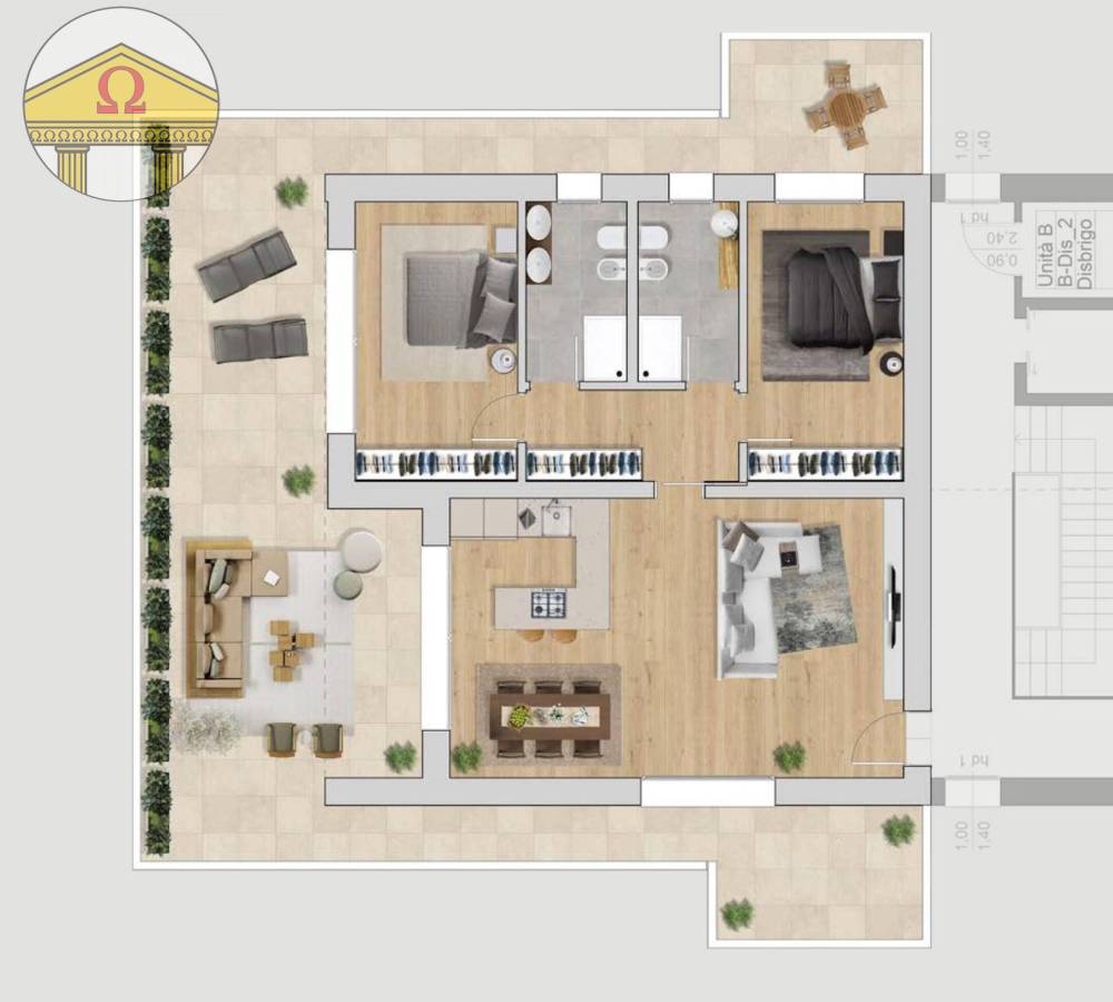 appartamento in vendita a Refrontolo