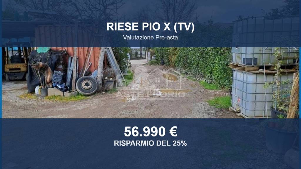 terreno edificabile in vendita a Riese Pio X in zona Vallà