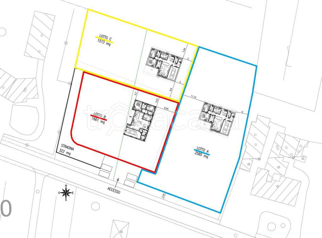terreno edificabile in vendita a Roncade