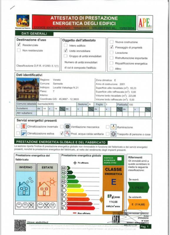 appartamento in vendita a Sarmede