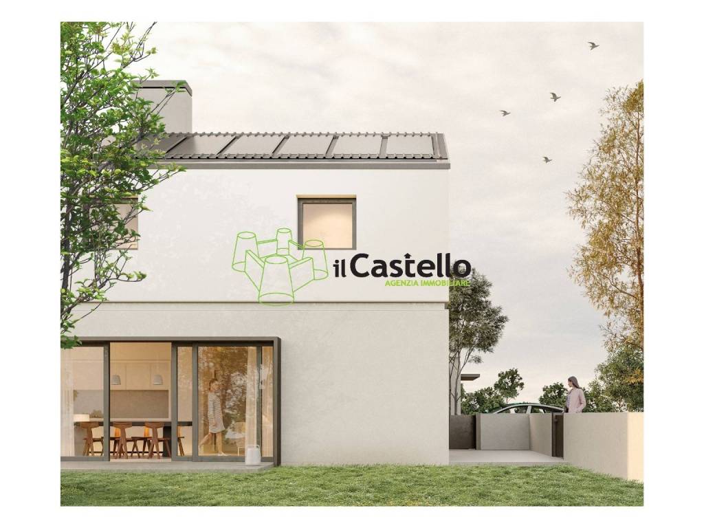 casa indipendente in vendita a Sernaglia della Battaglia in zona Falzè di Piave
