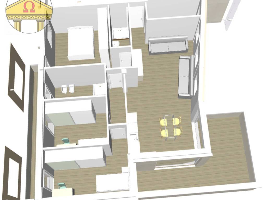 appartamento in vendita a Treviso in zona Santa Bona