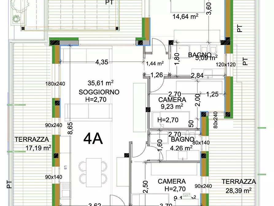 appartamento in vendita a Treviso in zona Santa Bona