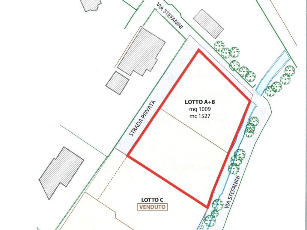 terreno edificabile in vendita a Treviso in zona Centro Storico