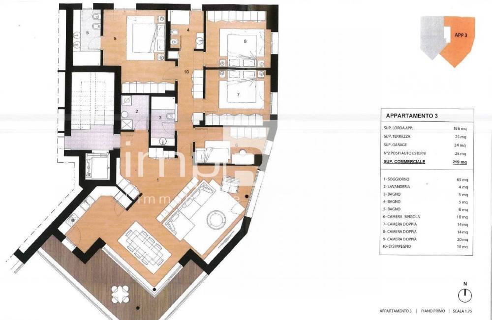 appartamento in vendita a Treviso