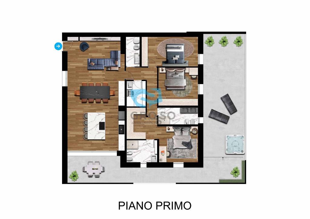appartamento in vendita a Treviso in zona Centro Storico