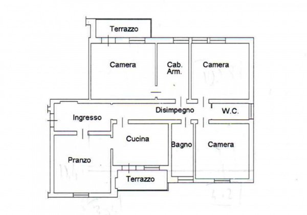 appartamento in vendita a Treviso in zona Centro Storico