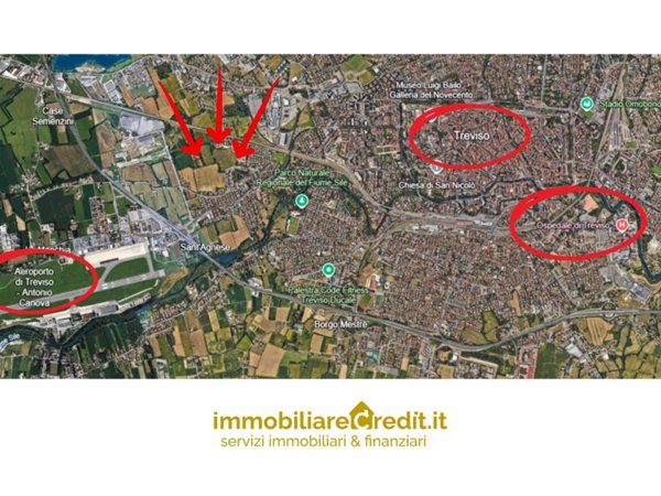 terreno edificabile in vendita a Treviso in zona Centro Storico