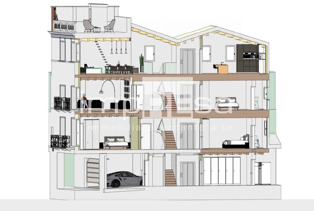 appartamento in vendita a Treviso in zona Centro Storico