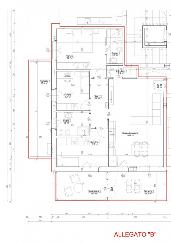 appartamento in vendita a Treviso in zona Ghirada / San Zeno