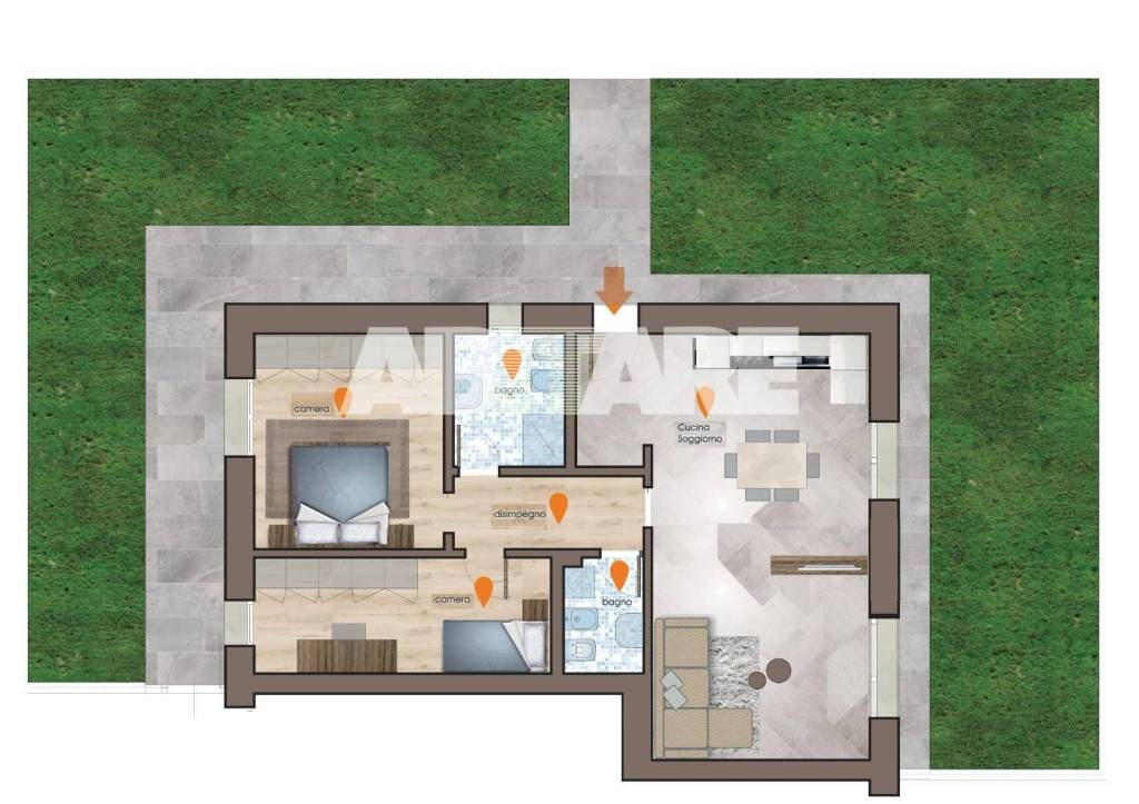 appartamento in vendita a Treviso in zona Santa Bona