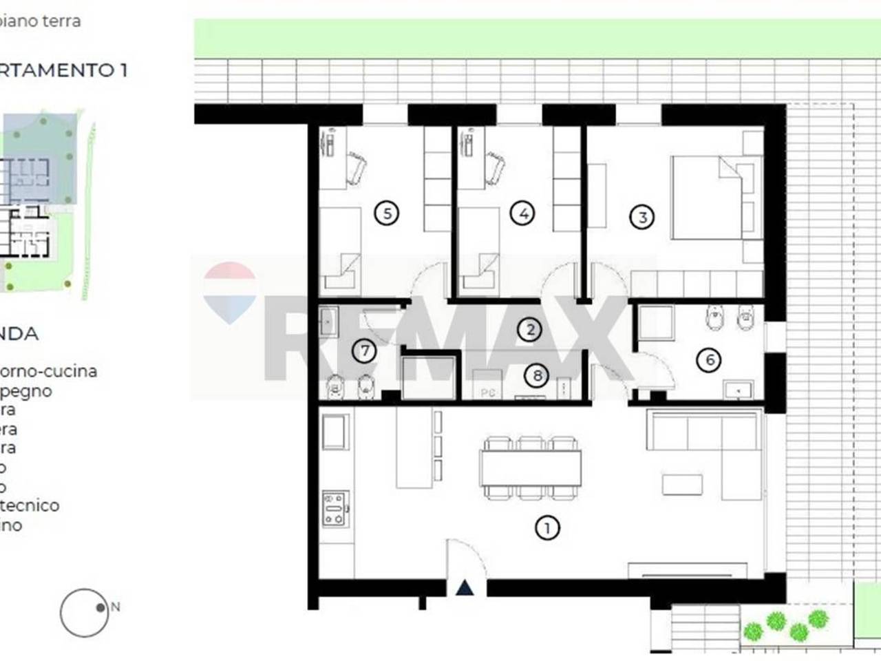 appartamento in vendita a Treviso in zona Monigo