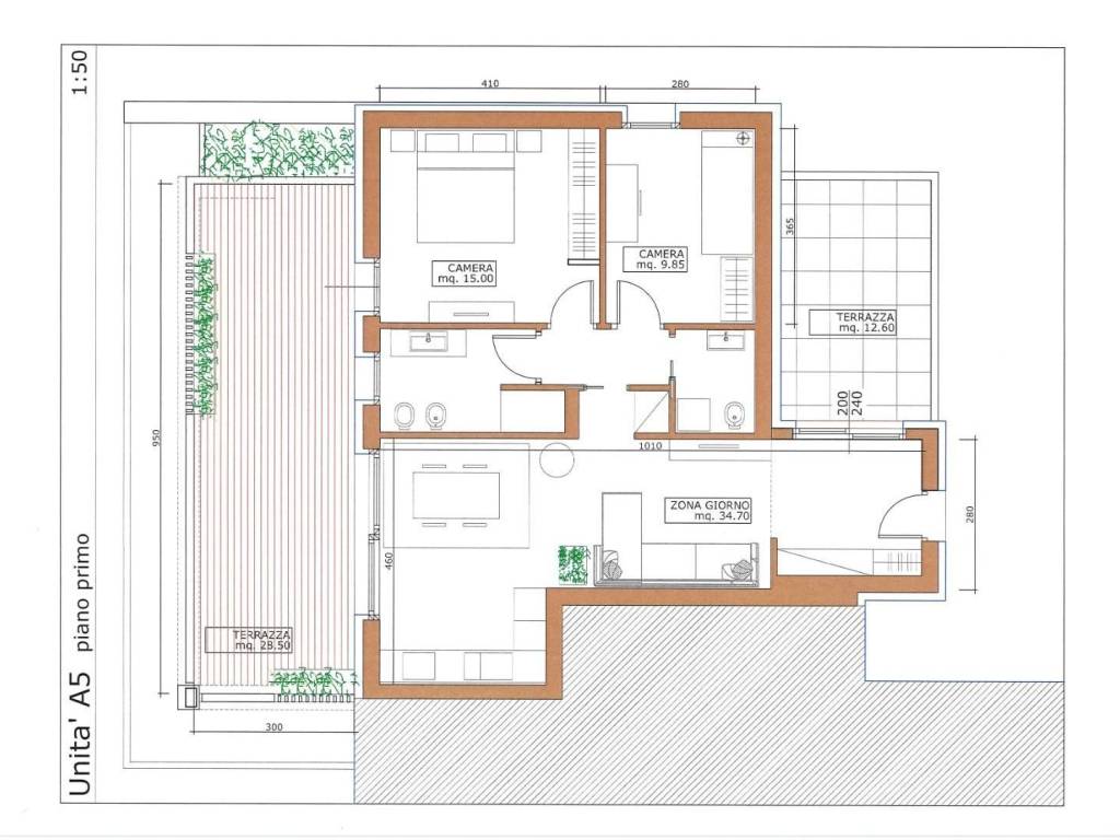 appartamento in vendita a Treviso in zona Ghirada / San Zeno