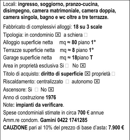 appartamento in vendita a Treviso in zona Sant'Angelo