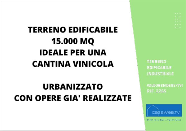 terreno edificabile in vendita a Valdobbiadene