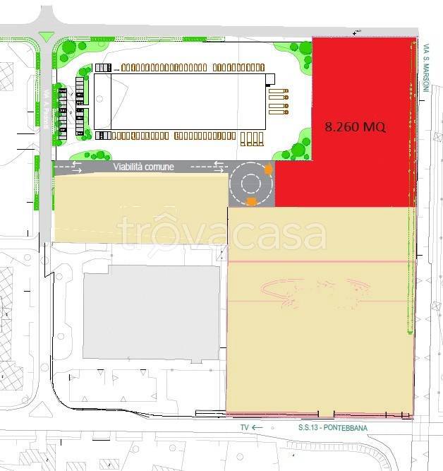 terreno edificabile in vendita a Villorba
