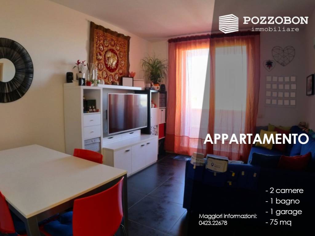 appartamento in vendita a Volpago del Montello in zona Venegazzù