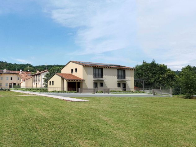 casa indipendente in vendita a Volpago del Montello in zona Venegazzù