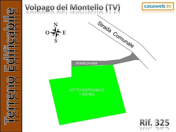 terreno edificabile in vendita a Volpago del Montello