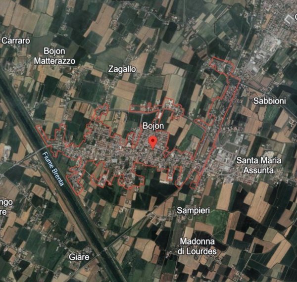 terreno agricolo in vendita a Campolongo Maggiore in zona Bojon