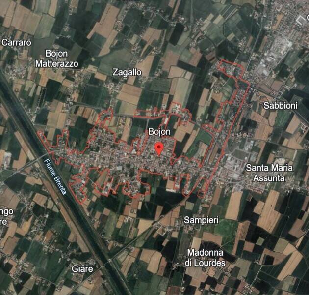 terreno in vendita a Campolongo Maggiore in zona Bojon