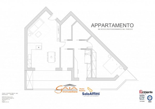 appartamento in vendita a Camponogara