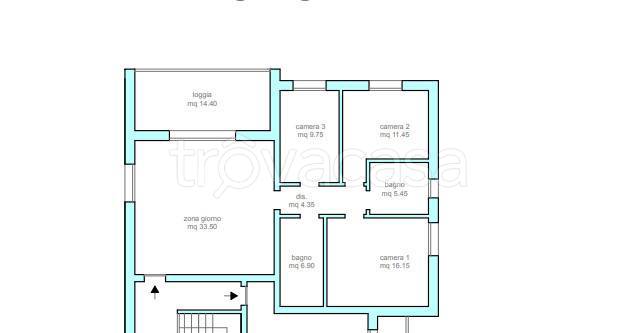 appartamento in vendita a Camponogara