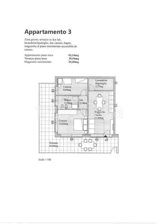 appartamento in vendita a Caorle