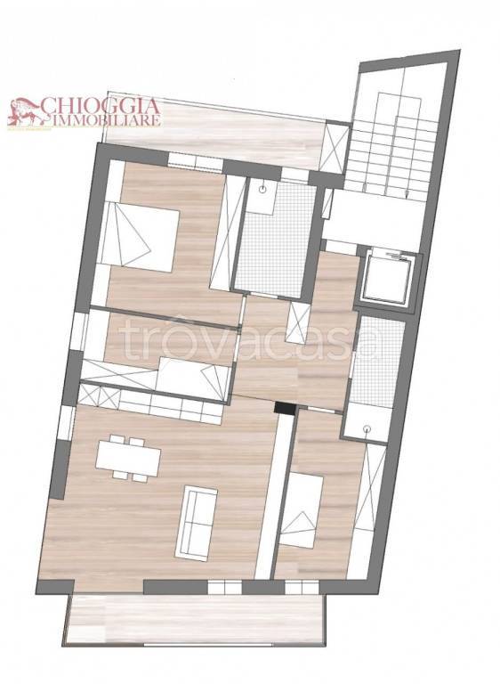 appartamento in vendita a Chioggia in zona Sottomarina