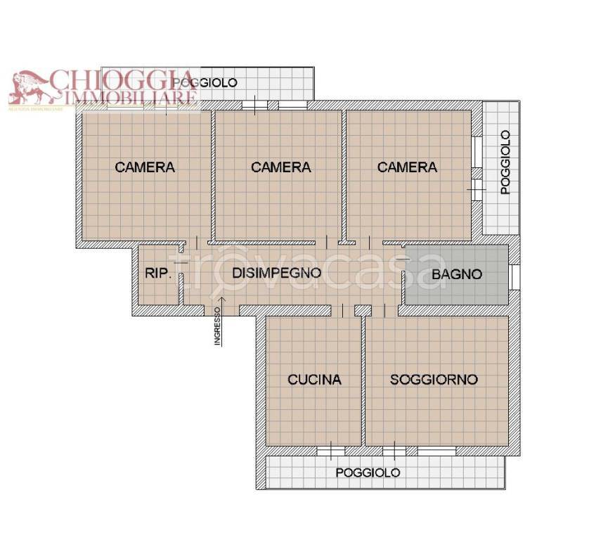appartamento in vendita a Chioggia in zona Sottomarina
