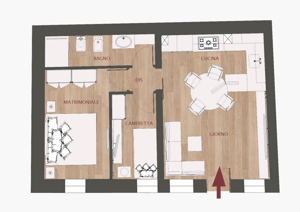 appartamento in vendita a Chioggia in zona Sottomarina